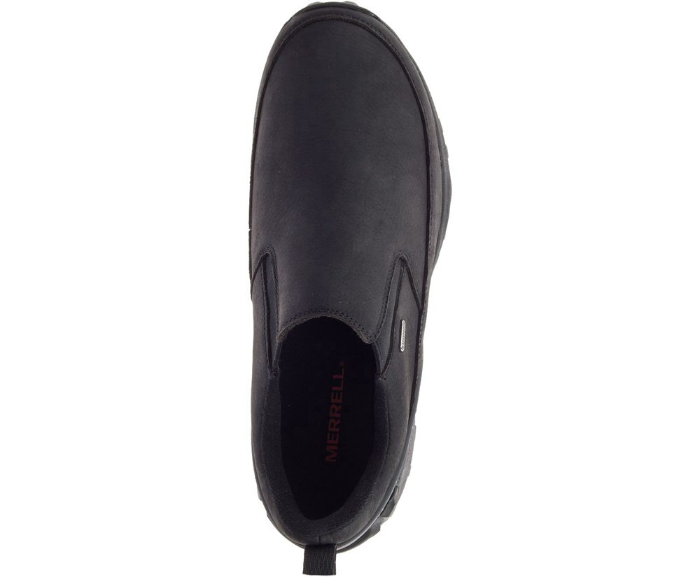 Merrell Slip Ons Black - Thermo Kiruna Moc Waterproof - Mens 86RCNGEBD